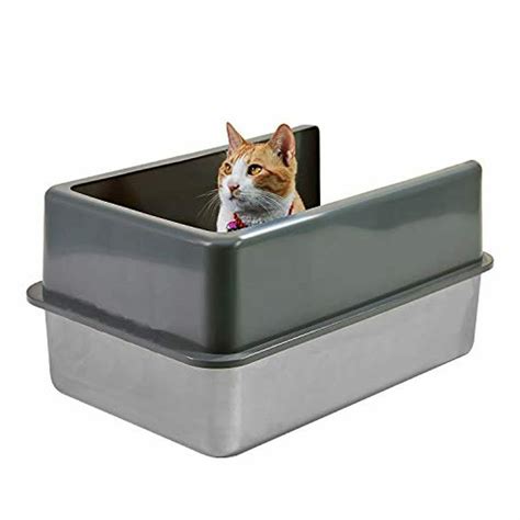 stainless steel kitty litter box